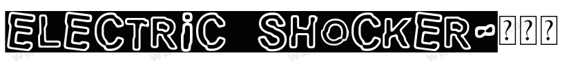 Electric Shocker字体转换